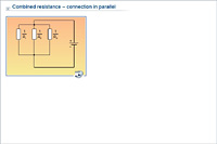 Combined resistance – connection in parallel