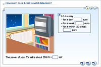 How much does it cost to watch television?