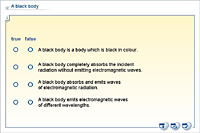 A black body