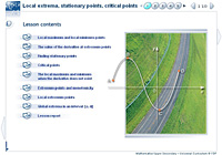 Local extrema, stationary points, critical points