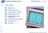 Parametric equations of curves