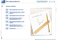 The scalar product (1)