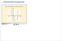 Alternative form of a polynomial