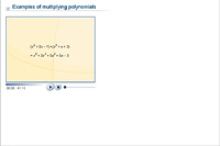 Examples of multiplying polynomials