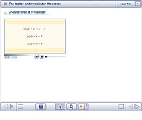 The factor and remainder theorems