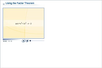 Using the Factor Theorem