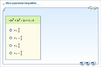 More polynomial inequalities