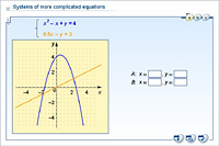 Systems of more complicated equations