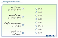 Finding intersection points