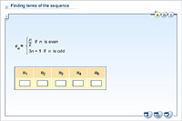 Finding terms of the sequence