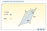 An application of the sine and cosine rules