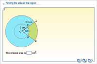 Finding the area of the region