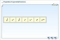 Properties of exponential functions