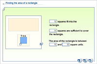 Finding the area of a rectangle