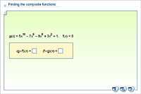 Finding the composite functions