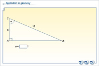 Application in geometry