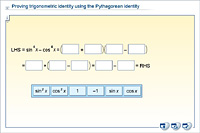 Proving trigonometric identity using the Pythagorean identity
