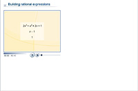 Building rational expressions