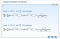 Finding the formula for the derivative