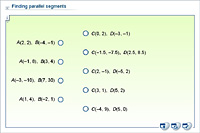 Finding parallel segments