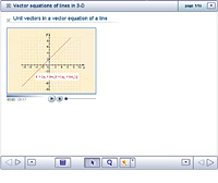 Vector equations of lines in 3-D