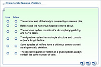 Characteristic features of rotifers