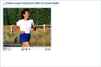 Positive aspect of physical effort on human health