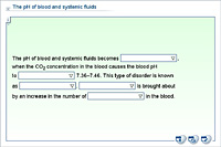 The pH of blood and systemic fluids