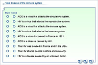 Viral disease of the immune system