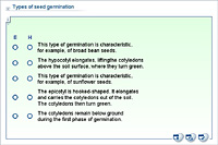 Types of seed germination