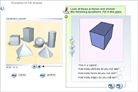 Examples of 3-D shapes