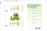 Add fractions with the numerator 1