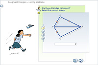 Congruent triangles – solving problems