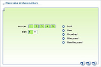 Place value in whole numbers