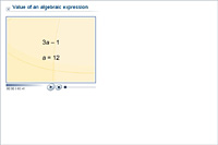 Value of an algebraic expression