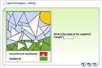 Types of triangles – activity