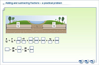 Adding and subtracting fractions – a practical problem