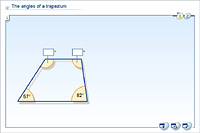 The angles of a trapezium