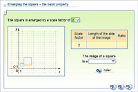 Enlarging the square – the basic property