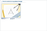 How to construct an equilateral triangle