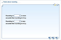 Facts about rounding