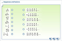 Sequences and fractions