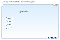 Finding the formula for the nth term of a sequence