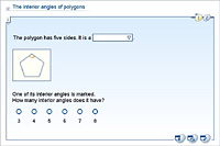 The interior angles of polygons
