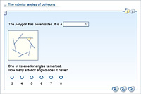 The exterior angles of polygons