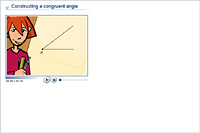 Constructing a congruent angle