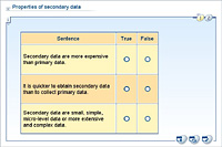 Properties of secondary data