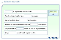 Statements about health