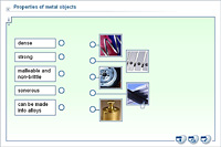 Properties of metal objects