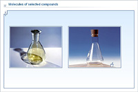 Molecules of selected compounds